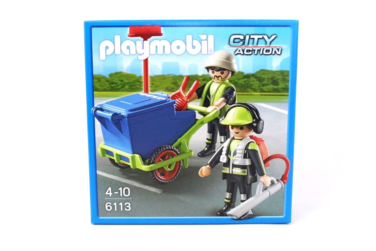 Stadtreinigungs-Team Playmobil City Action 6113 NEU/OVP 