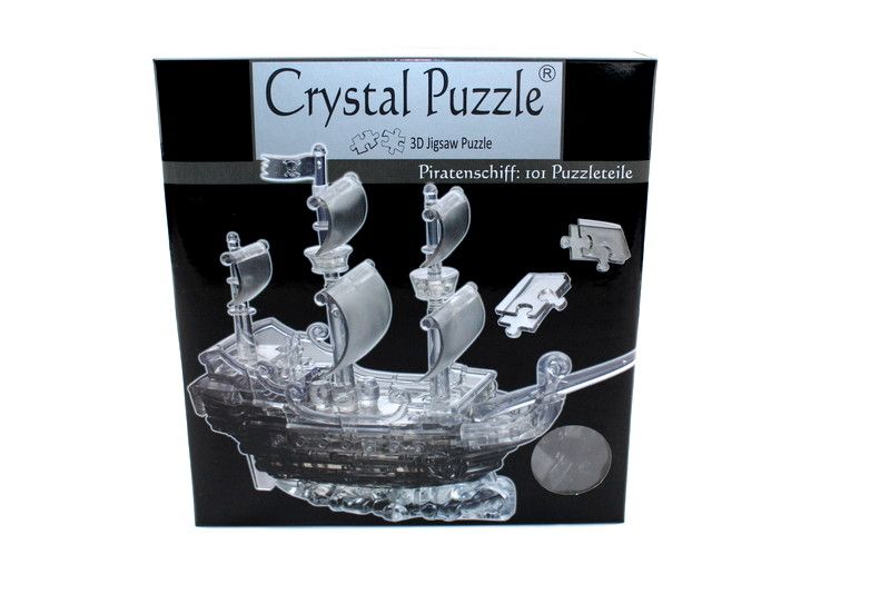 Piratenschiff 101 Teile 3D Crystal Puzzle