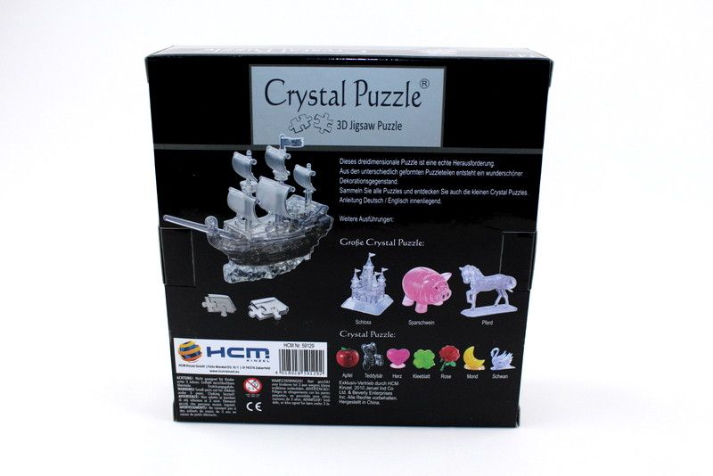 Piratenschiff 101 Teile 3D Crystal Puzzle