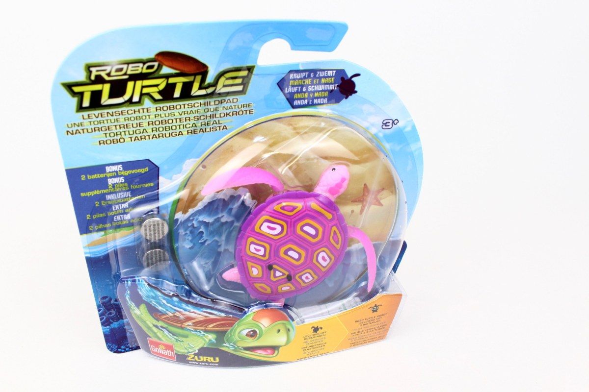 Spielzeug Schildkröte Haustier mit lebensechten Bewegungen Zuru Robo Turtle 