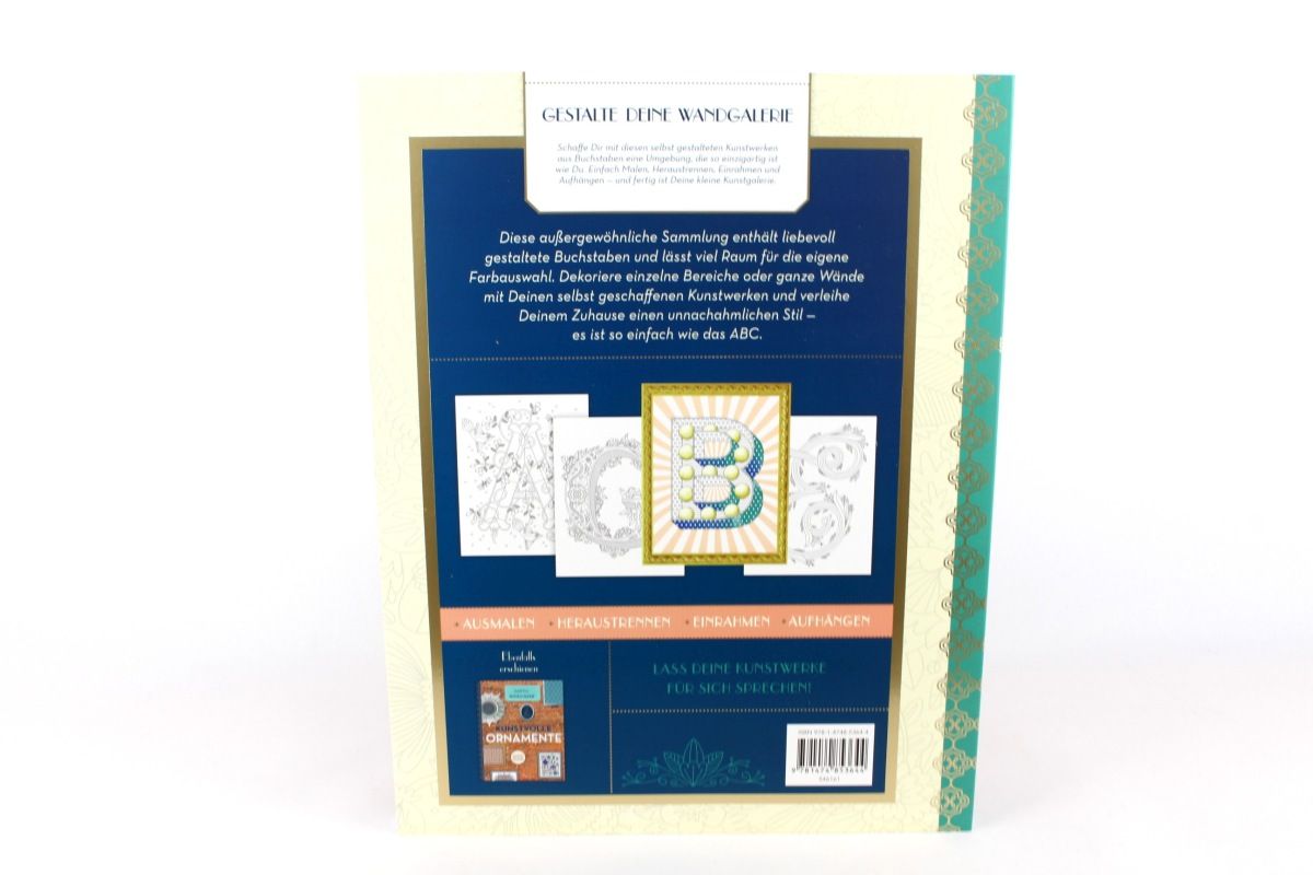 Dekorative Buchstaben, Gestalte deine Wandgalerie