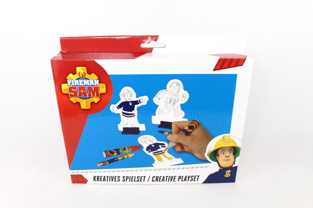Feuerwehrmann Sam, Kreatives Mal und Spieleset
