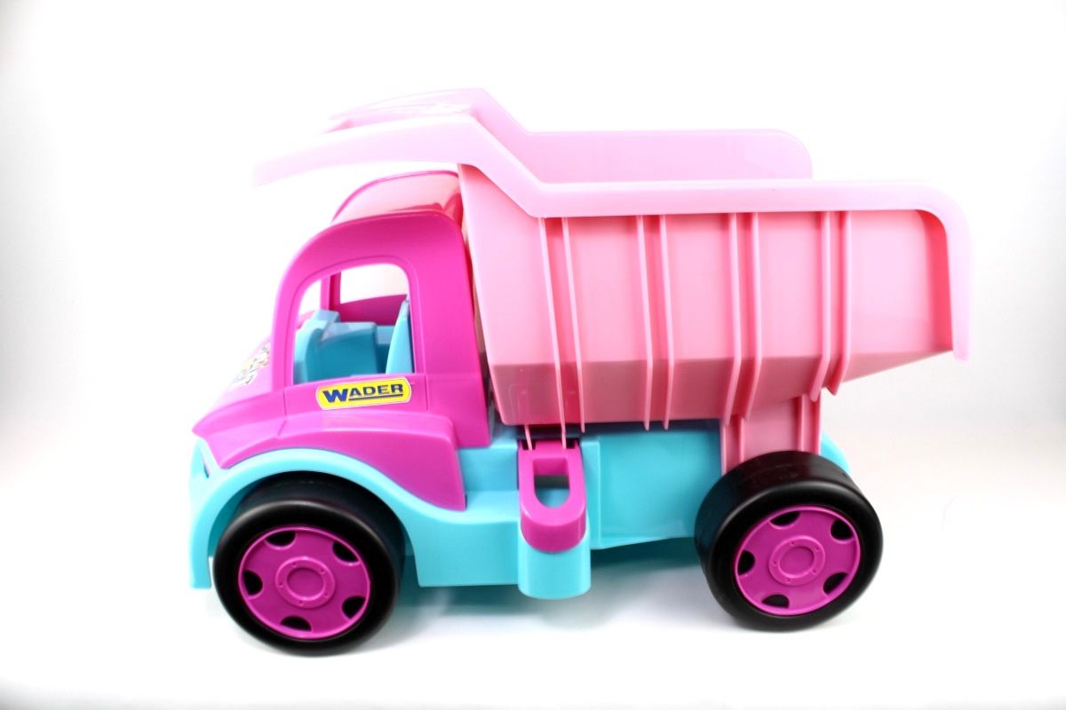 Gigant Truck  Muldenkipper pink Spielzeug WADER 65006 