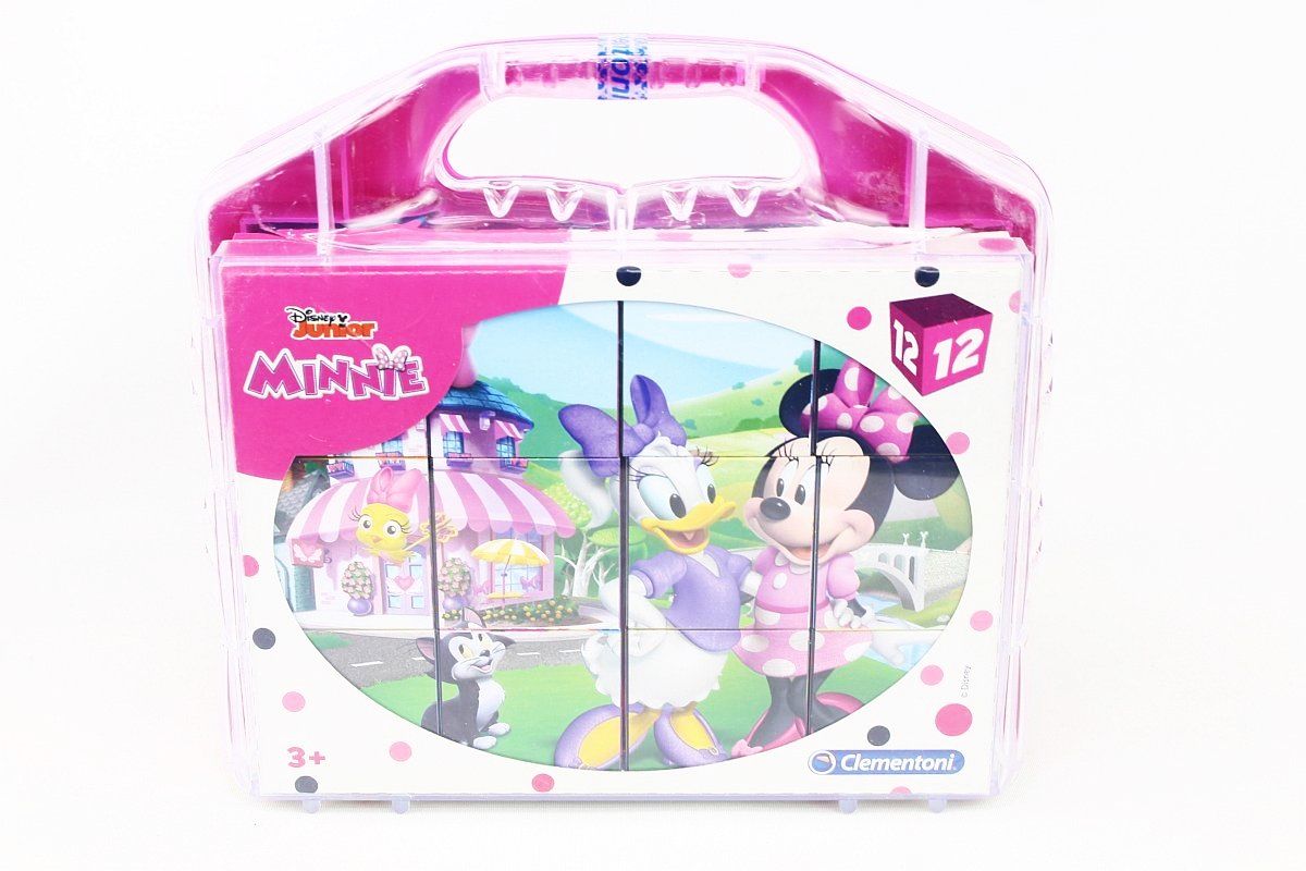 Disney Minnie Mouse Würfelpuzzle im Koffer Clementoni 41184 
