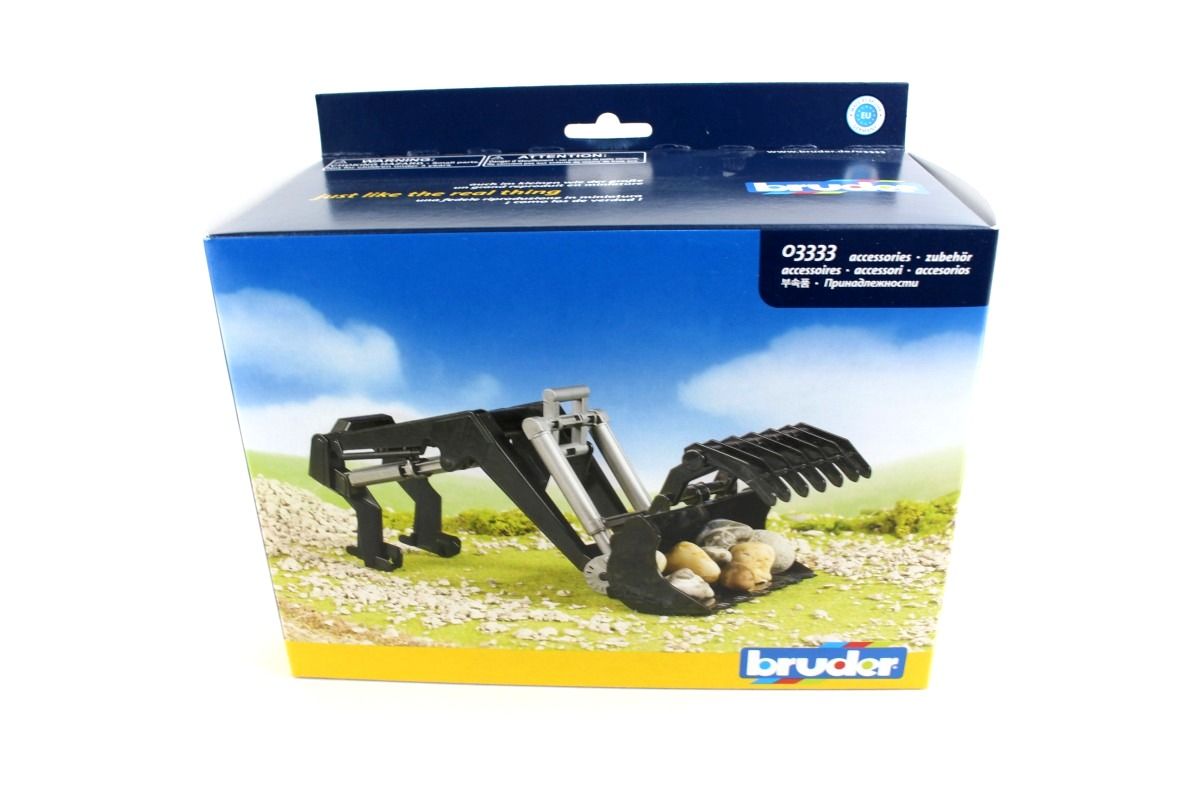 Bruder 03333 Zubehör Frontlader für Traktoren PremiumPro 