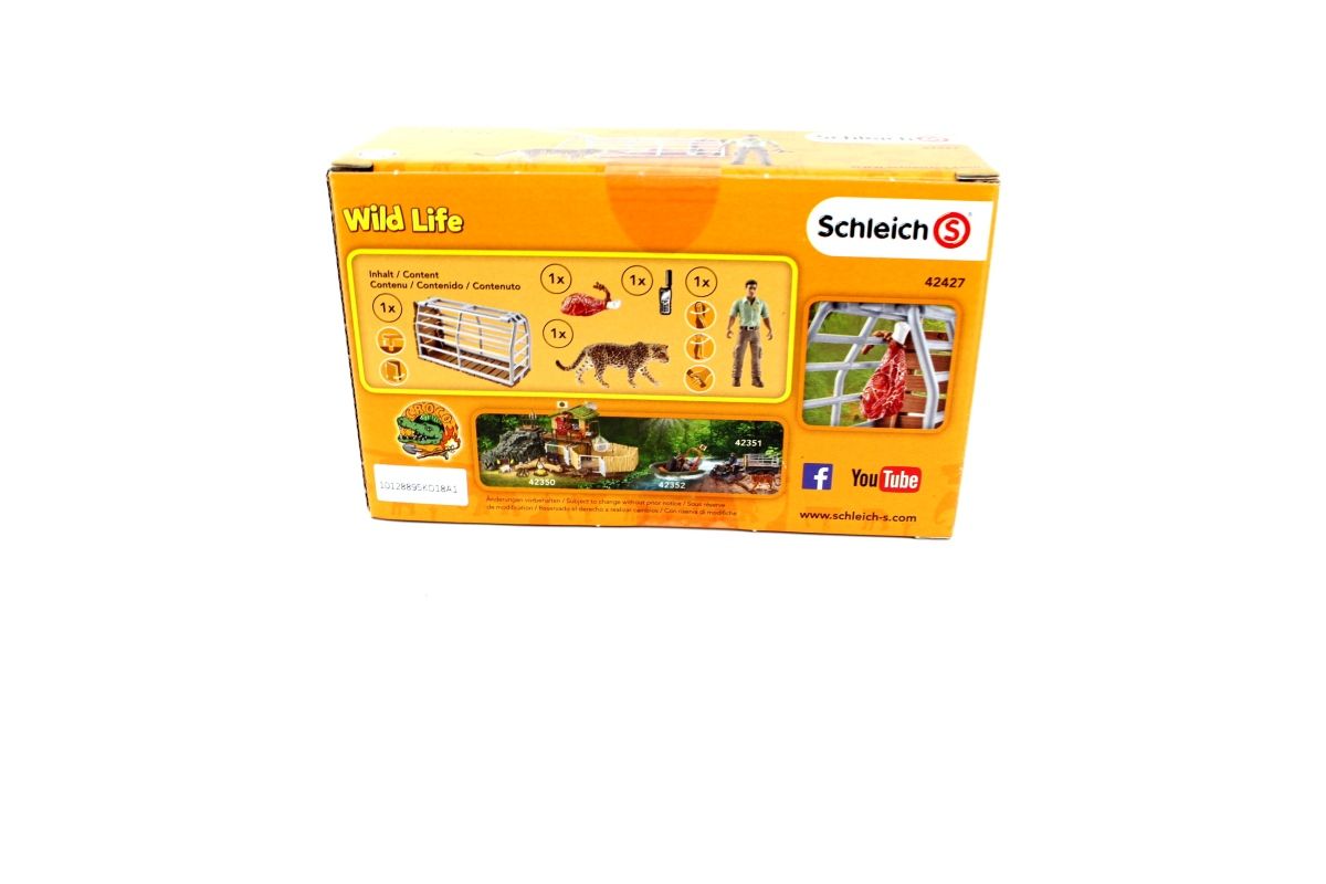 Schleich 42427 Falle mit Ranger 
