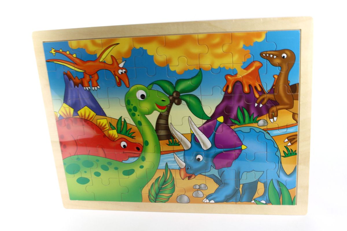 IsanoPlaytime | Dinosaurier Holzpuzzle